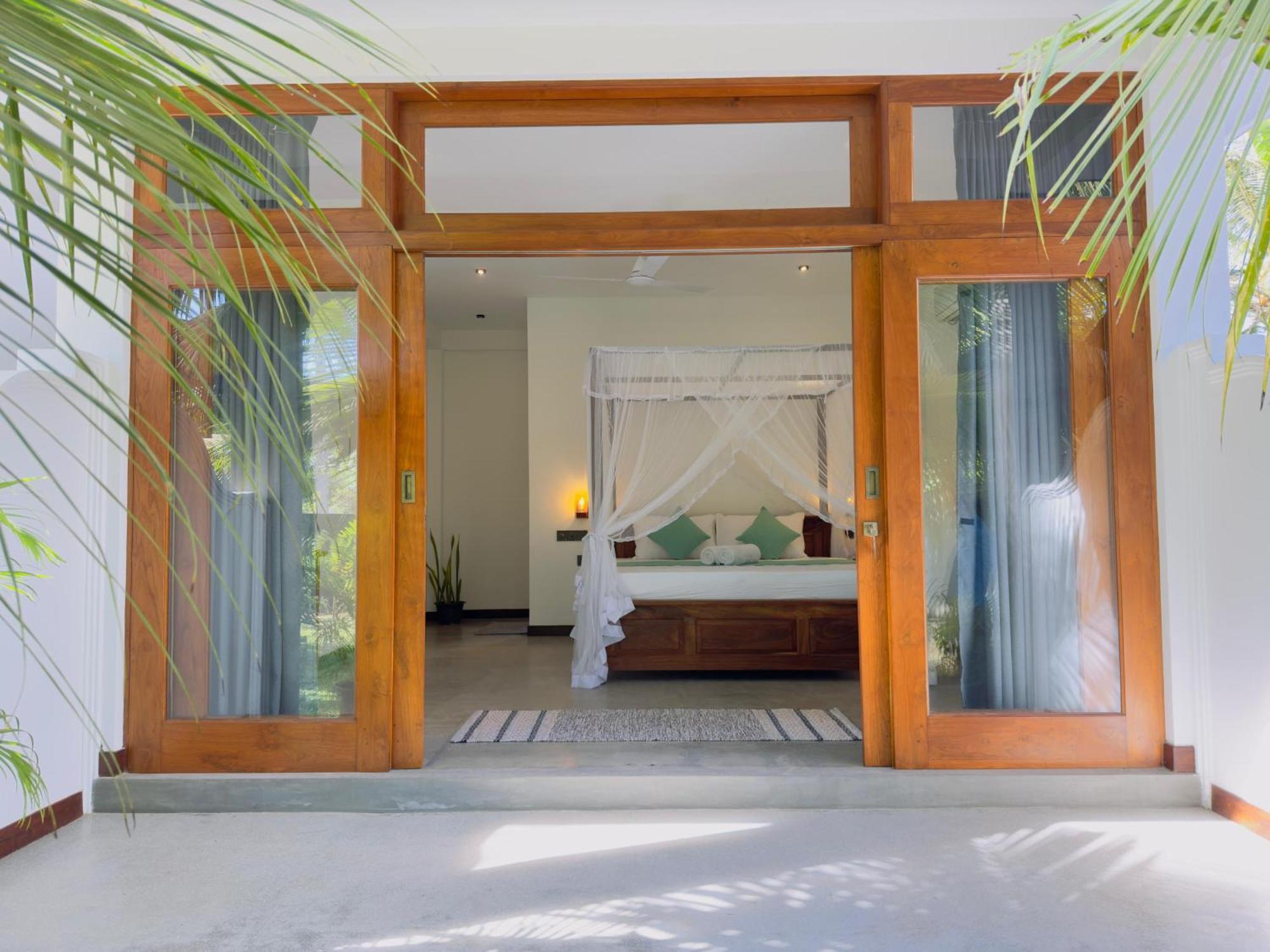 Hotel New Ocean Breeze Madiha Matara Exterior foto